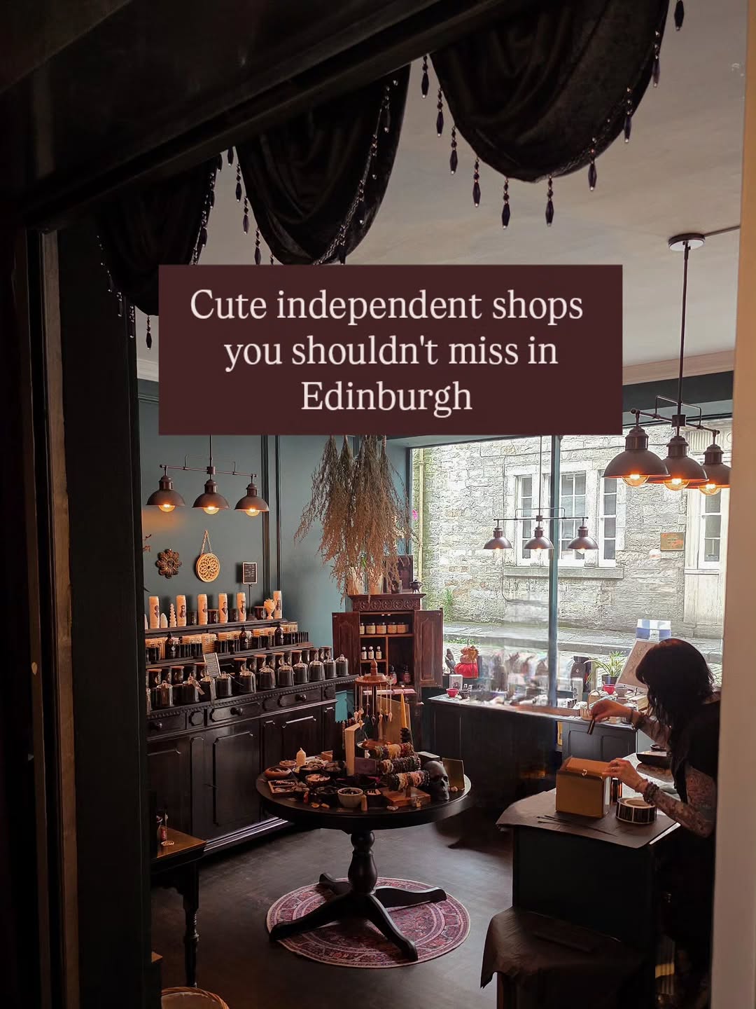 Unique Edinburgh Independent Shops