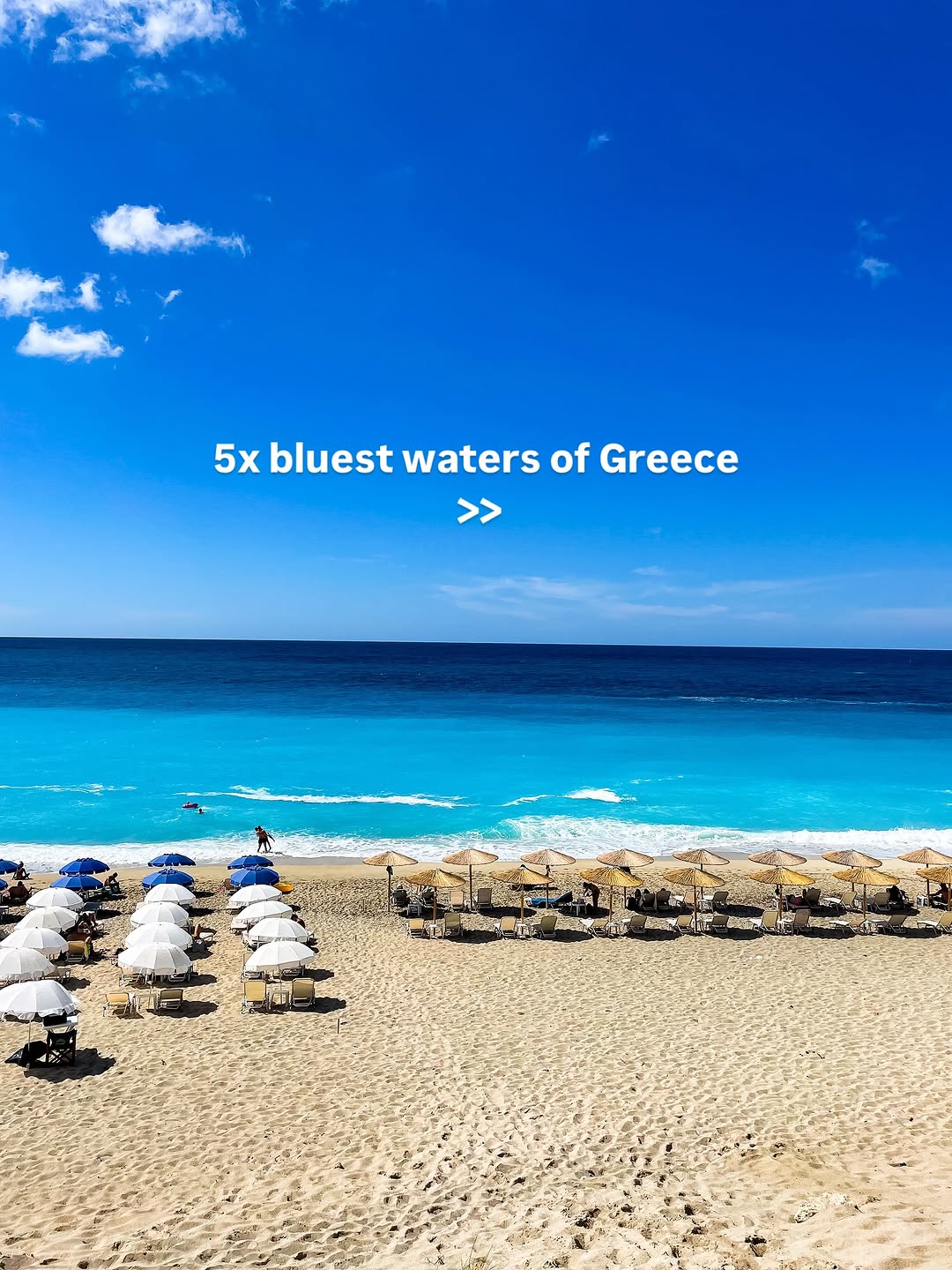 Four Gorgeous Greek Beaches And Waters