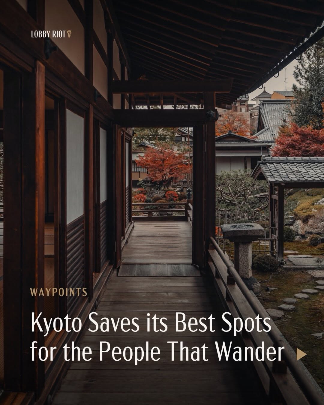Kyoto's Hidden Gems: Places That Retain Original Purpose