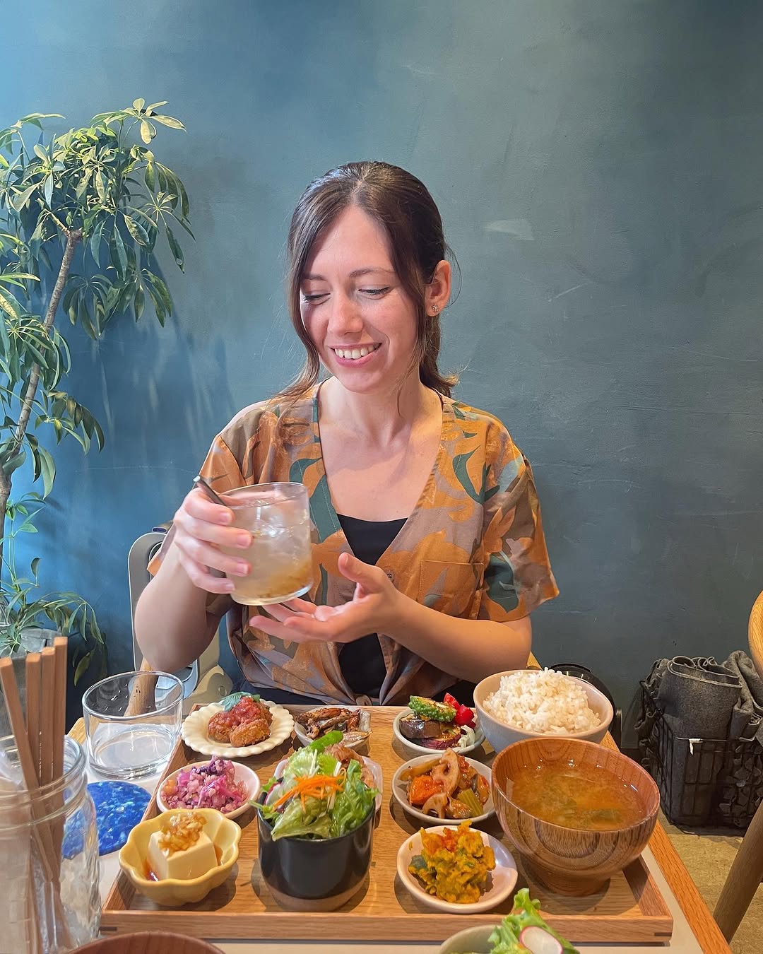 Yoyogi Park Cafes Offer Healthy Japanese Set Meals