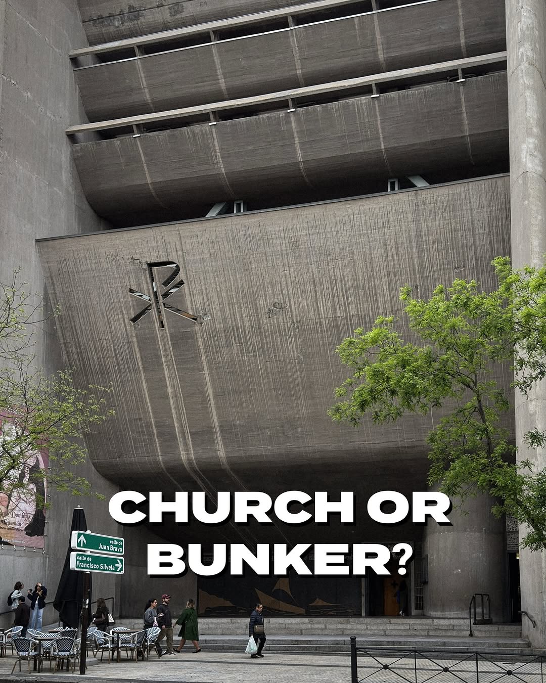 Brutalist Sanctuary for the Philippines in Madrid