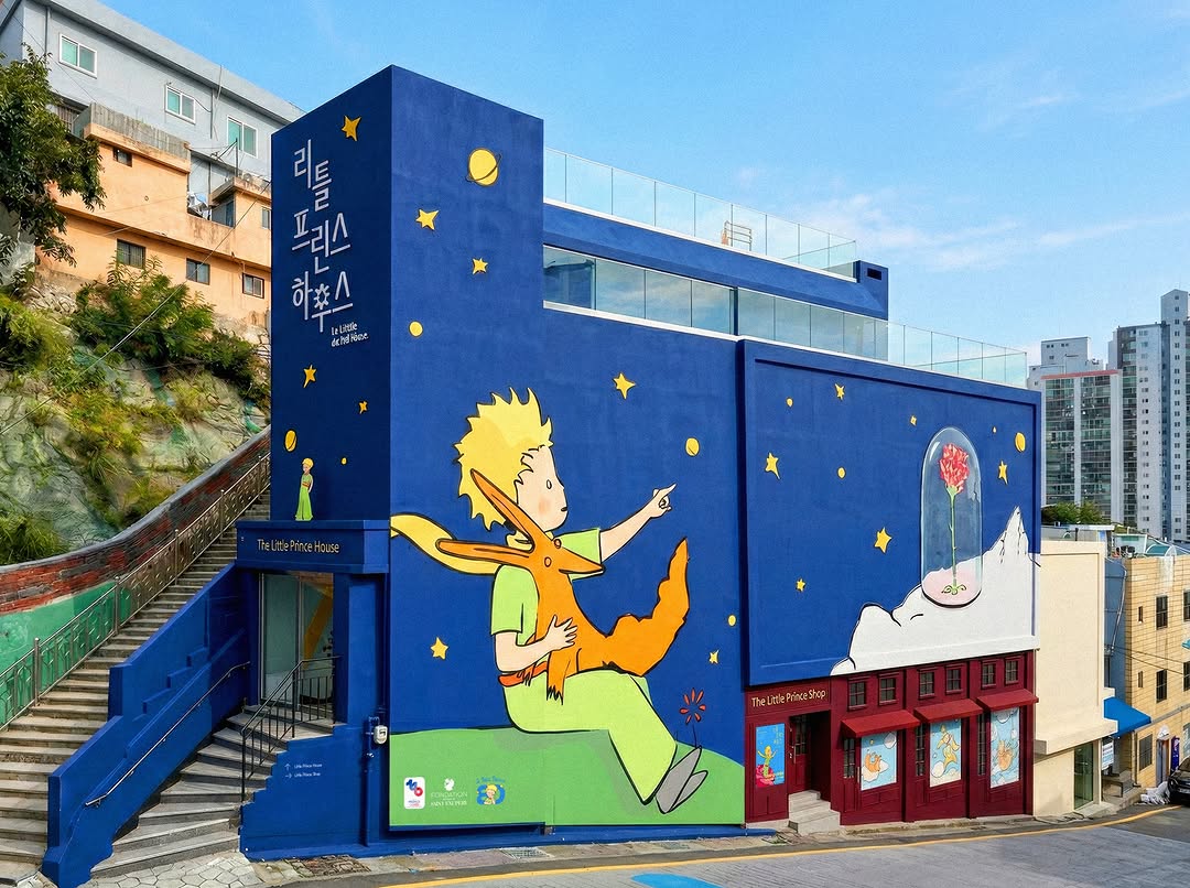 Busan's Gamcheon Village Honors Little Prince