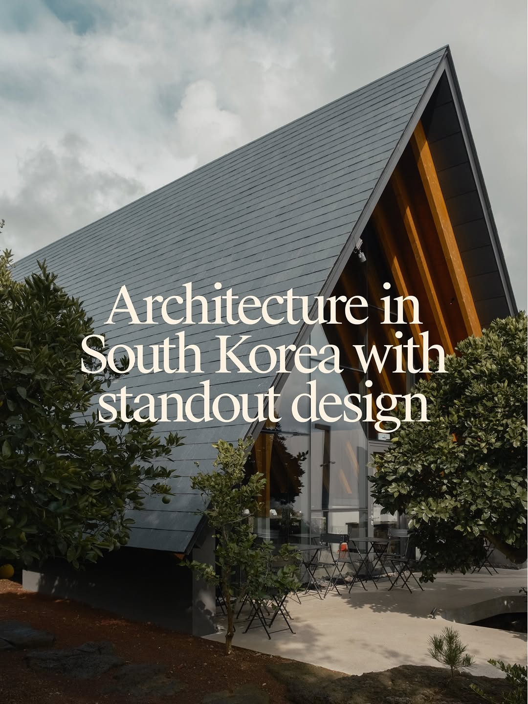 South Korean Spaces Designed for Observation and Pause