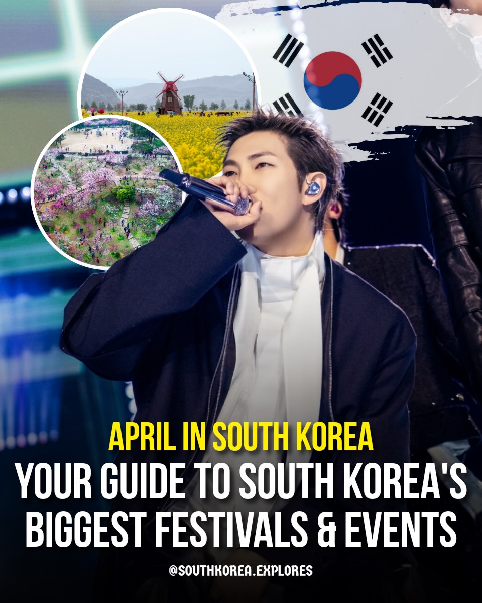 South Korea's Spring Flowers and Events