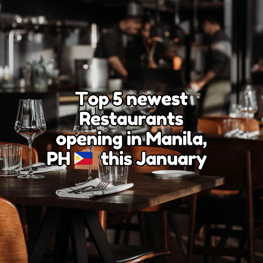 Manila Restaurants Offer Diverse Culinary Experiences
