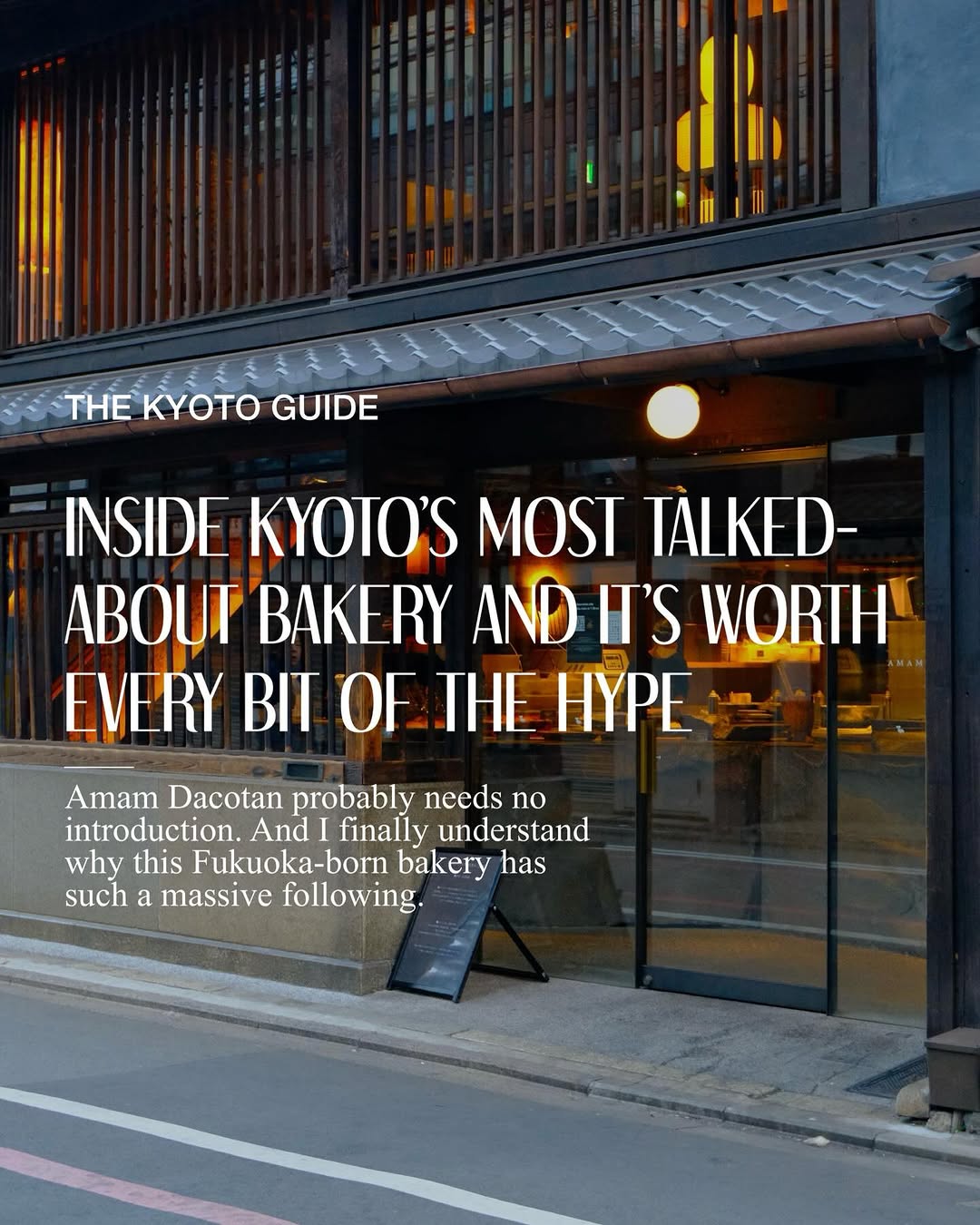 Amam Dacotan Kyoto's Savory and Sweet Bakery Delights