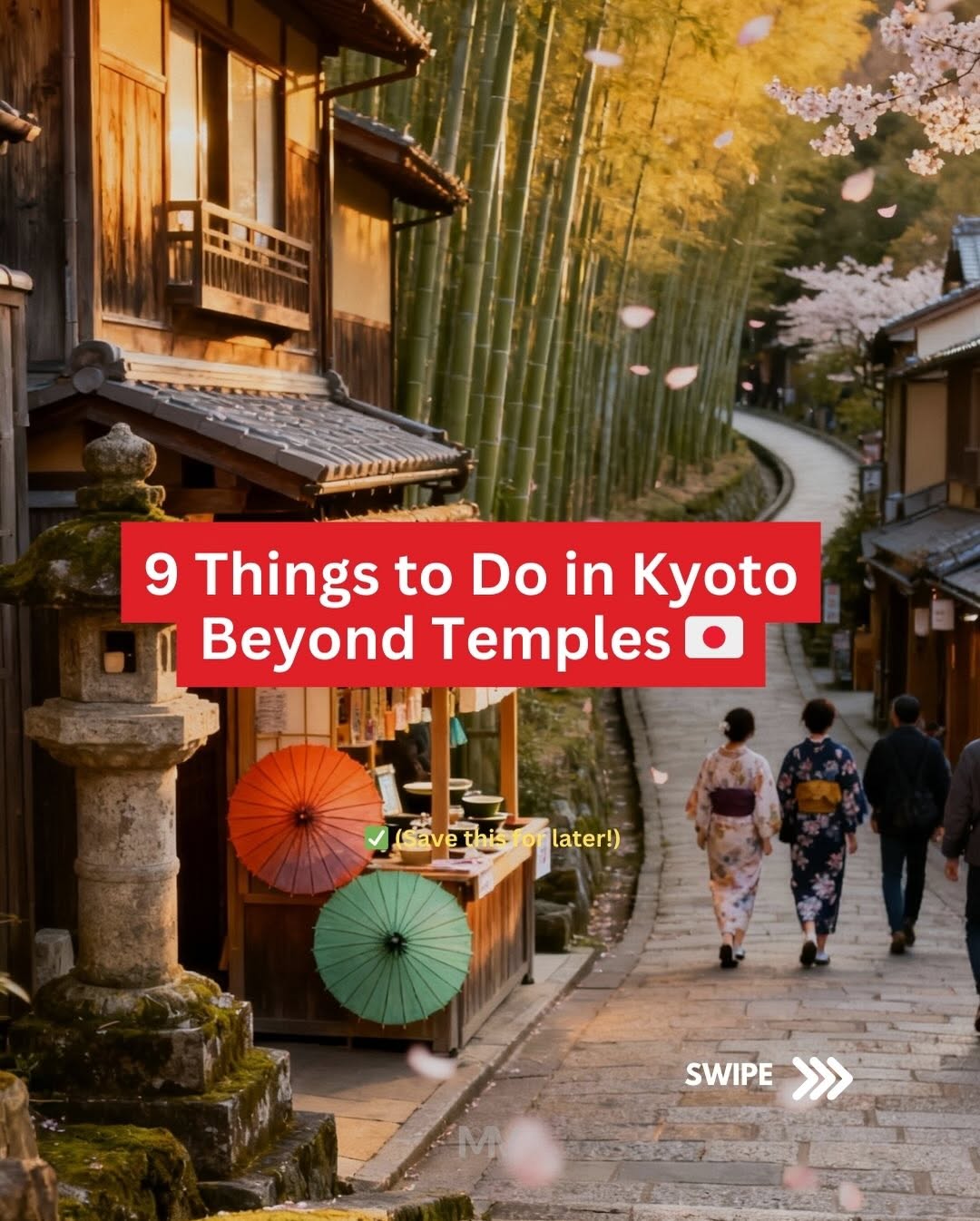 Kyoto's Unique Non-Temple Experiences