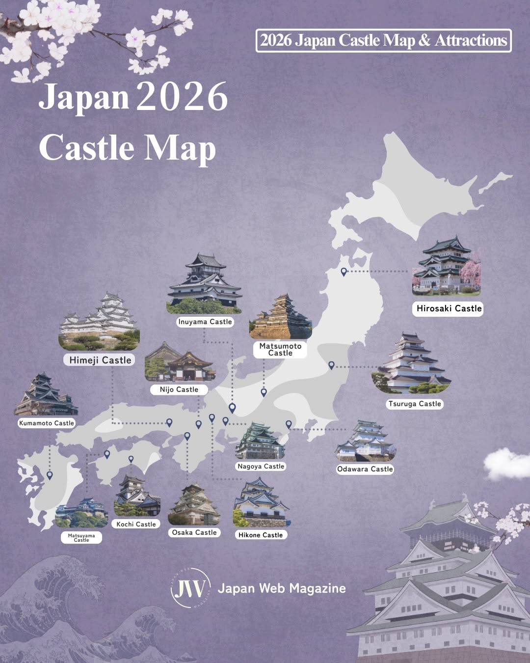 Thirteen Iconic Japanese Castles