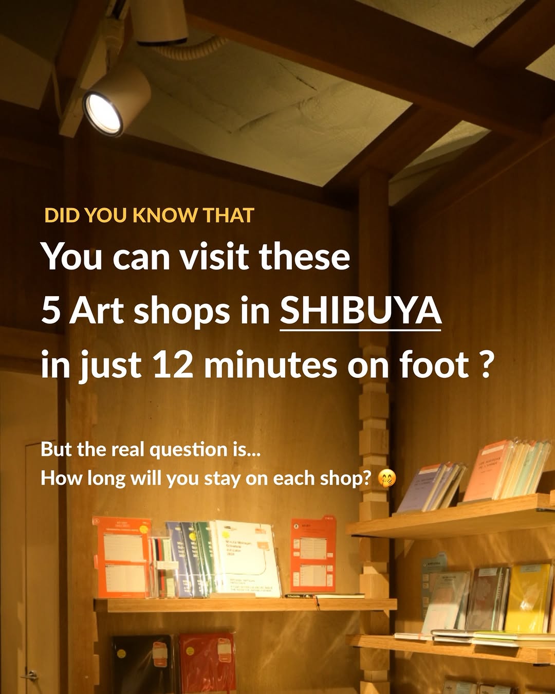Shibuya Art Shops For The Creative Soul