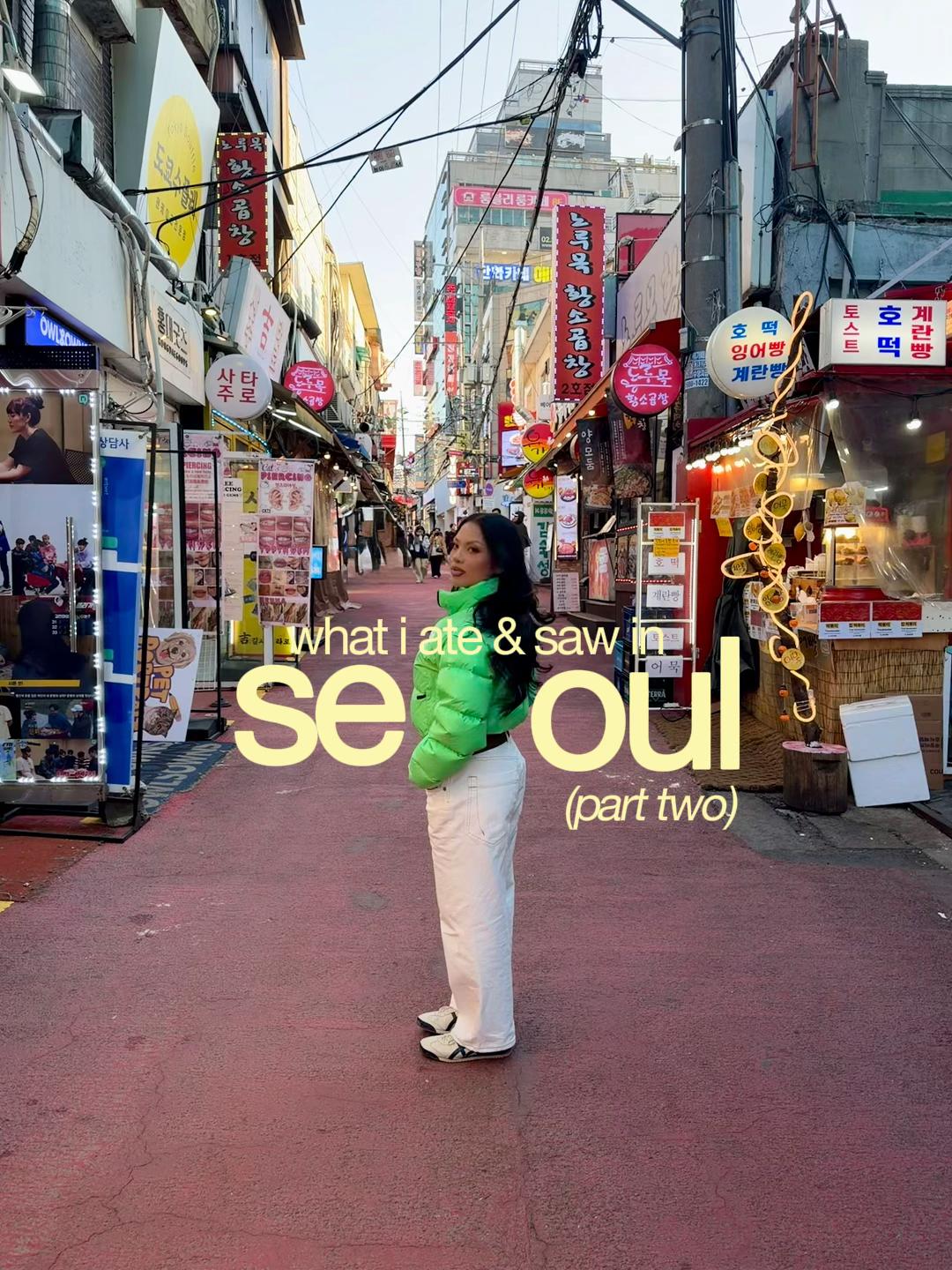 Seoul Cafes, Restaurants, and Vintage Shopping