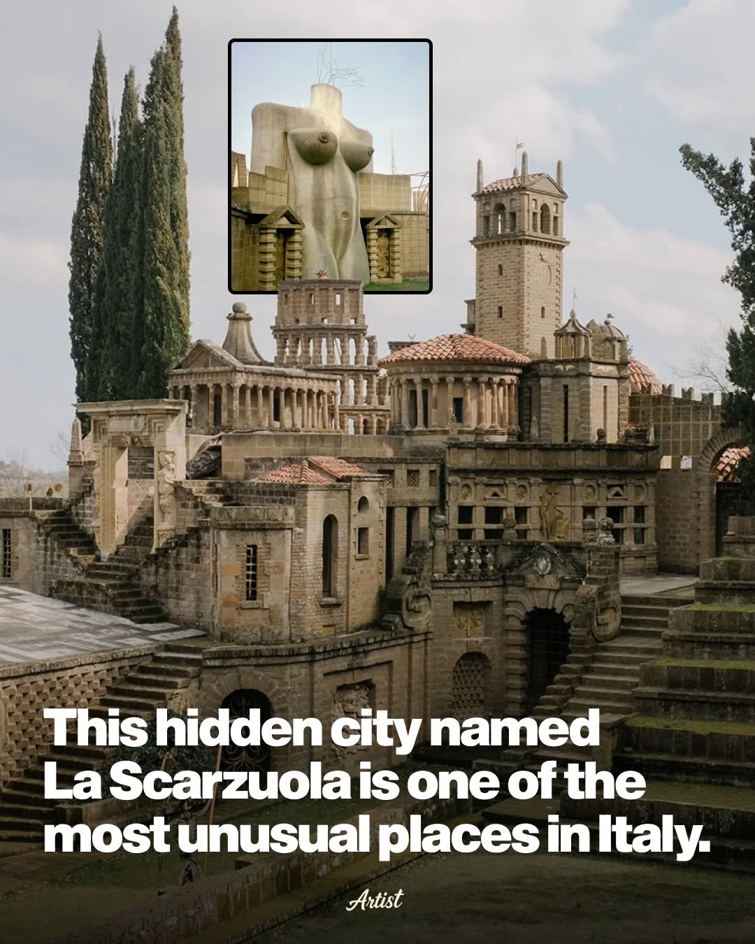 La Scarzuola: An Architect's Surreal Ideal City