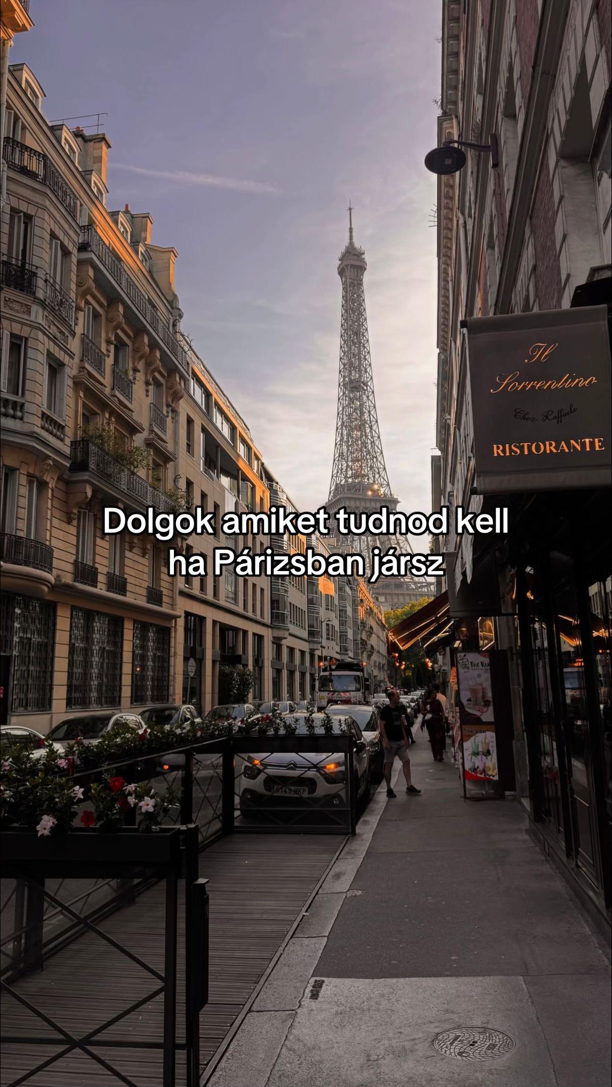 Parisian Landmarks And Eateries