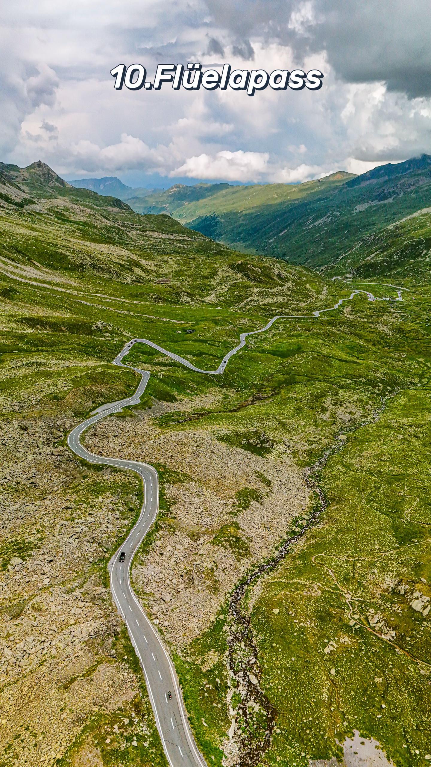 Alpine Passes and Glacial Views
