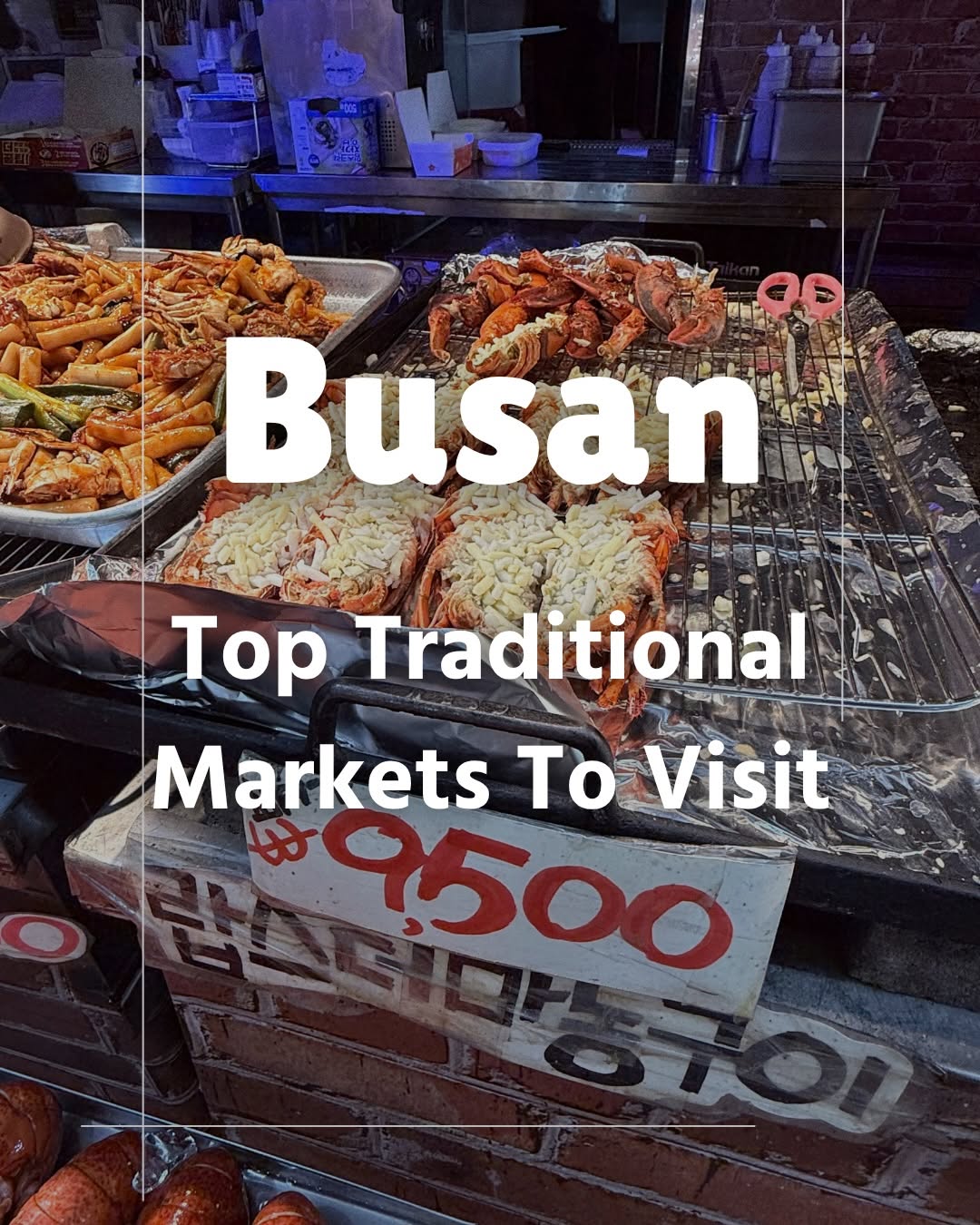 Busan's Must-Visit Traditional Markets
