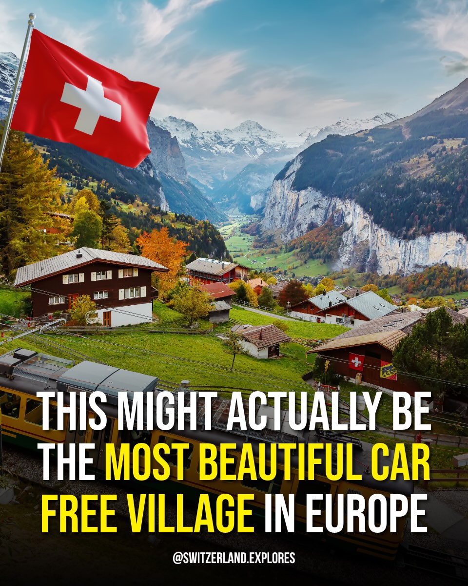 Fairytale Car-Free Villages In Swiss Alps