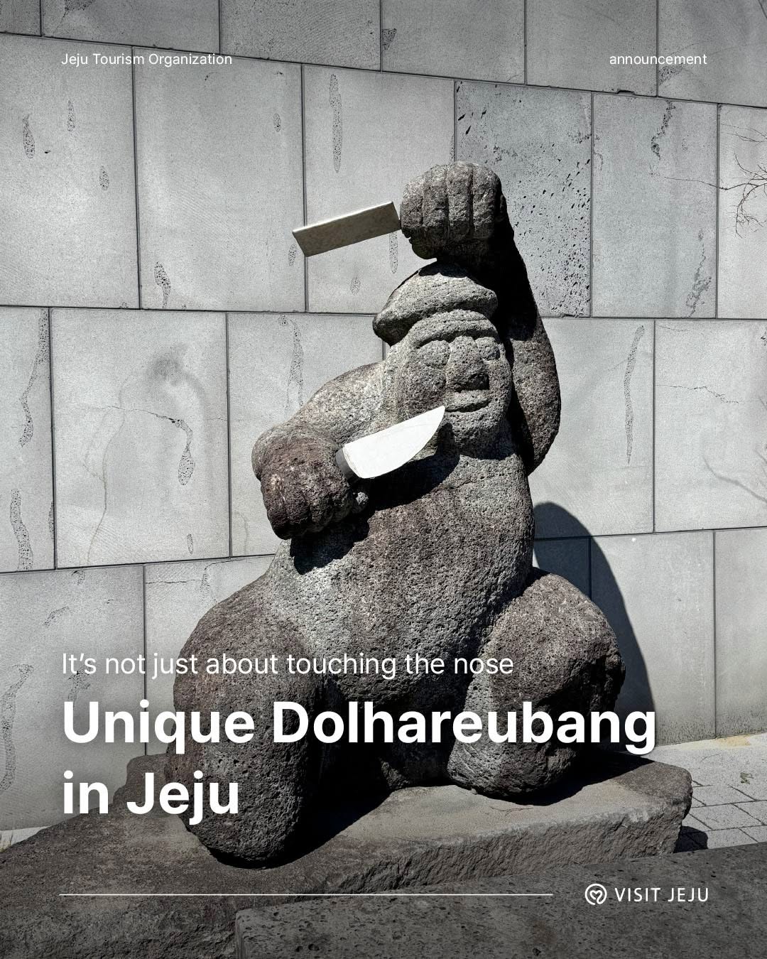 Jeju's Dolhareubang Statues Found in Unique Spots