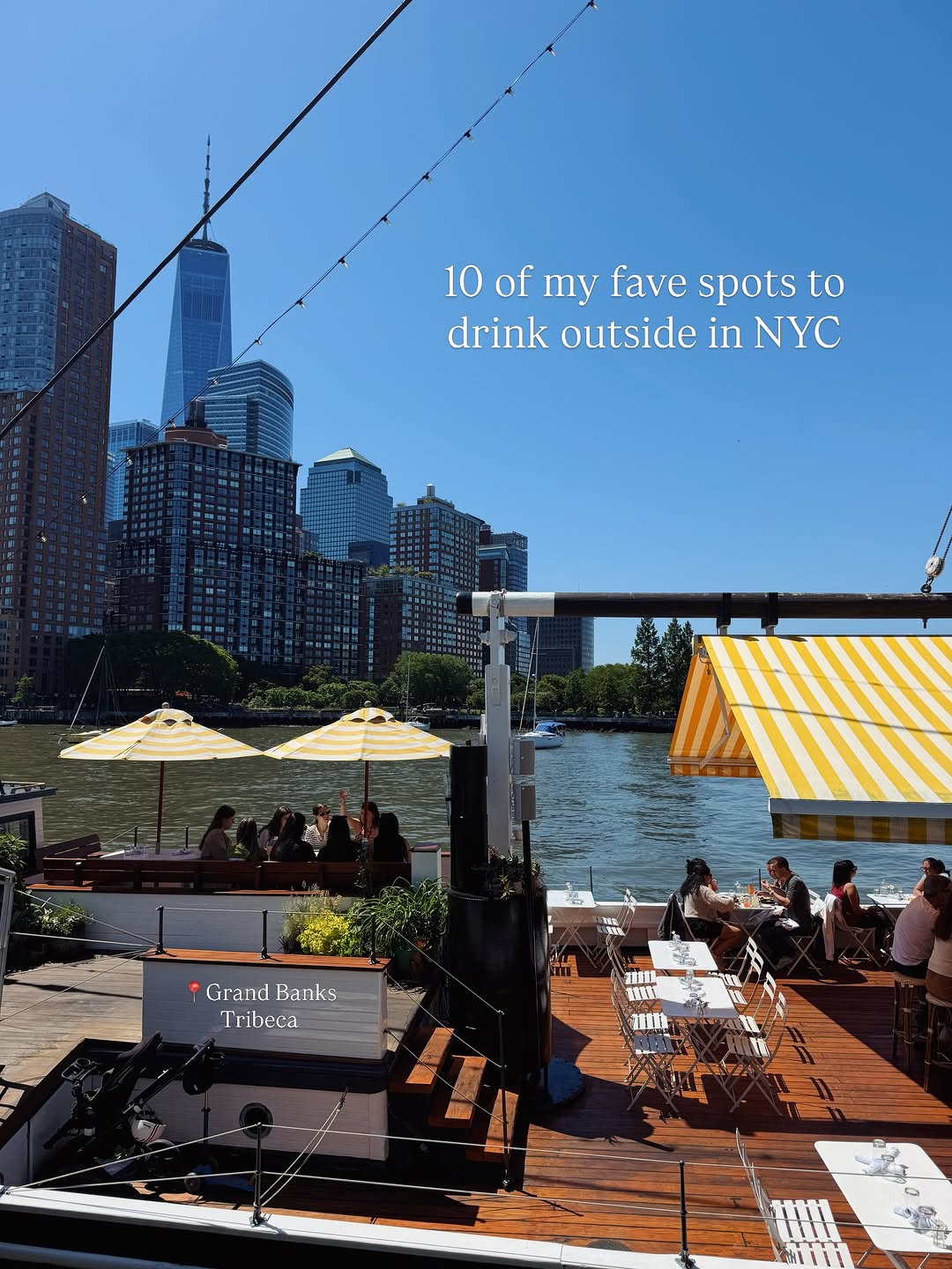 Ten NYC Spots Perfect For Outdoor Drinks