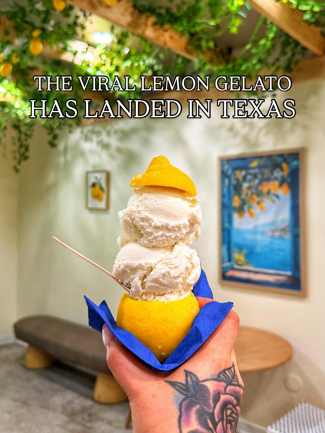 Viral Lemon Dessert Arrives at San Antonio's Pearl