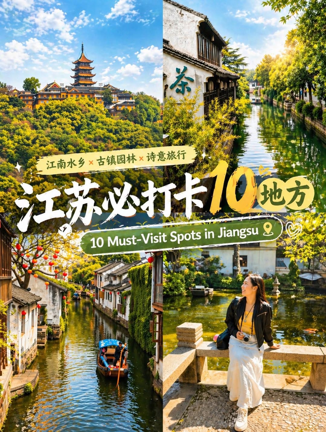 Ten Must-Visit Jiangsu Destinations