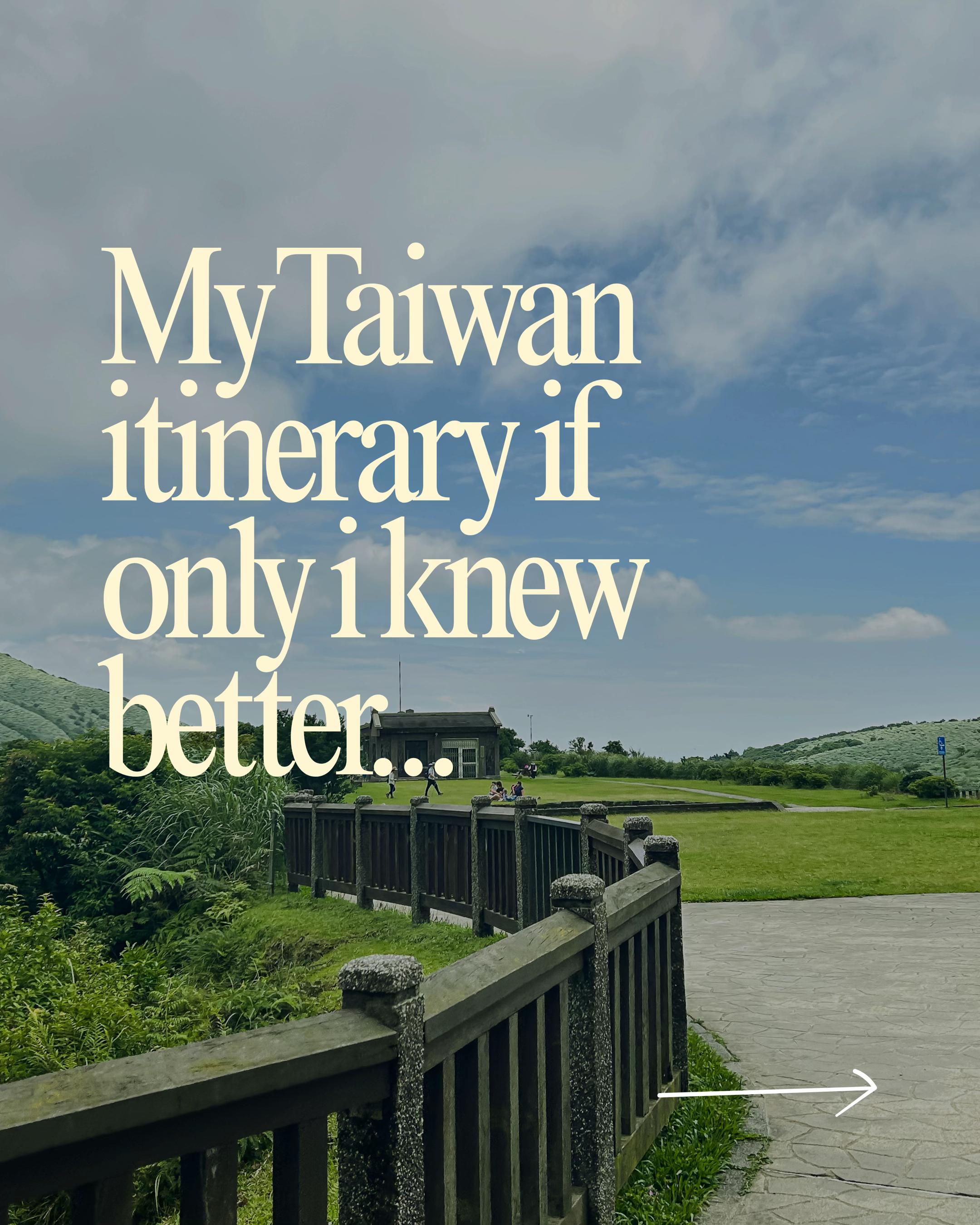 Taiwan Nature Destinations For The Soul
