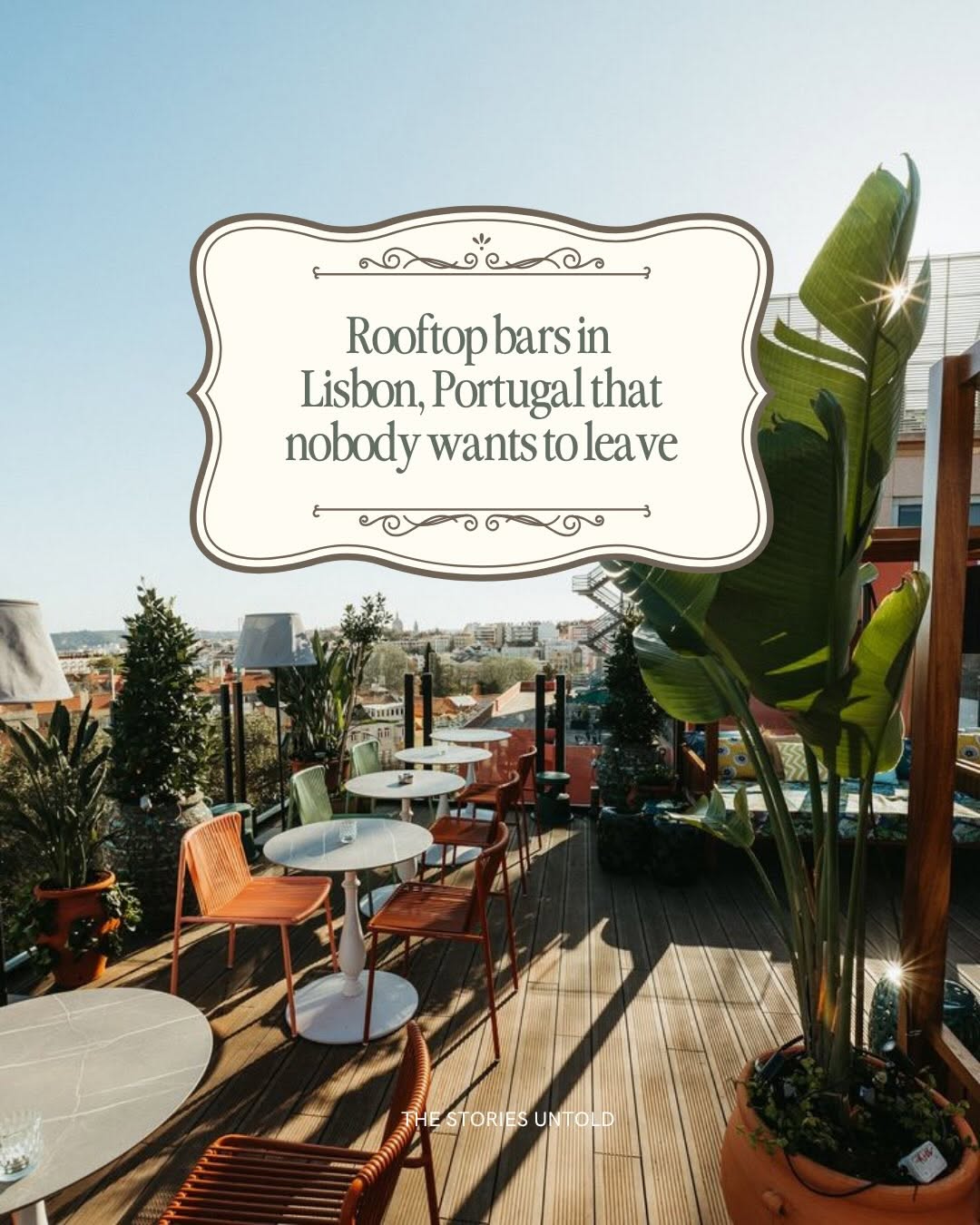 Best Lisbon Rooftop Bars According to a Local