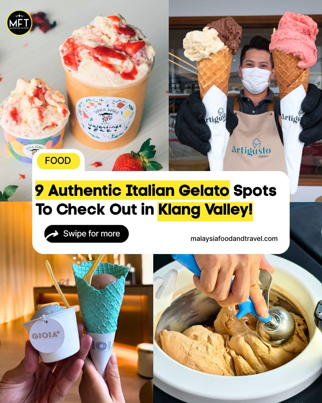 Klang Valley's Top Authentic Italian Gelato Spots