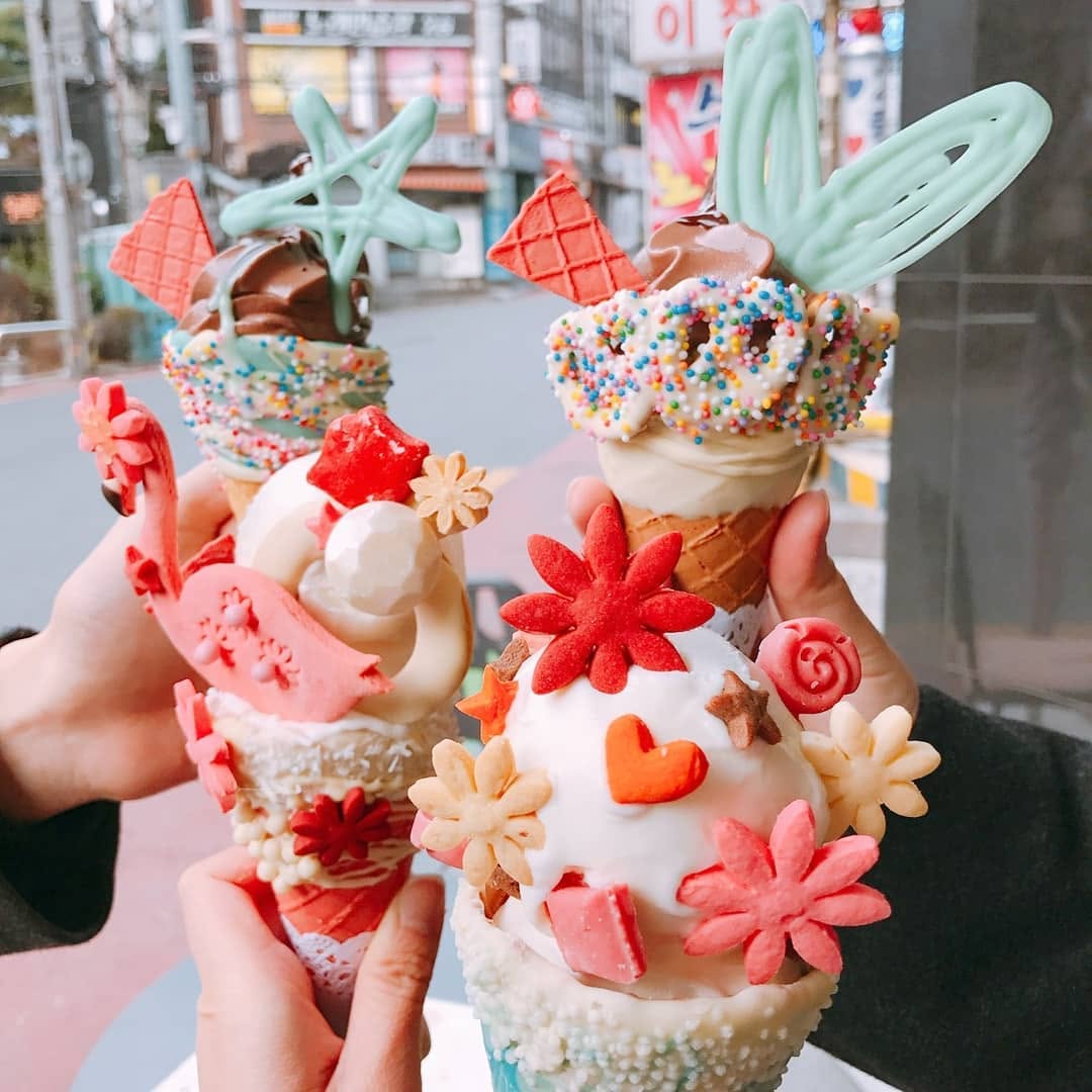 Cute Ice Cream Spots in Garosu-gil