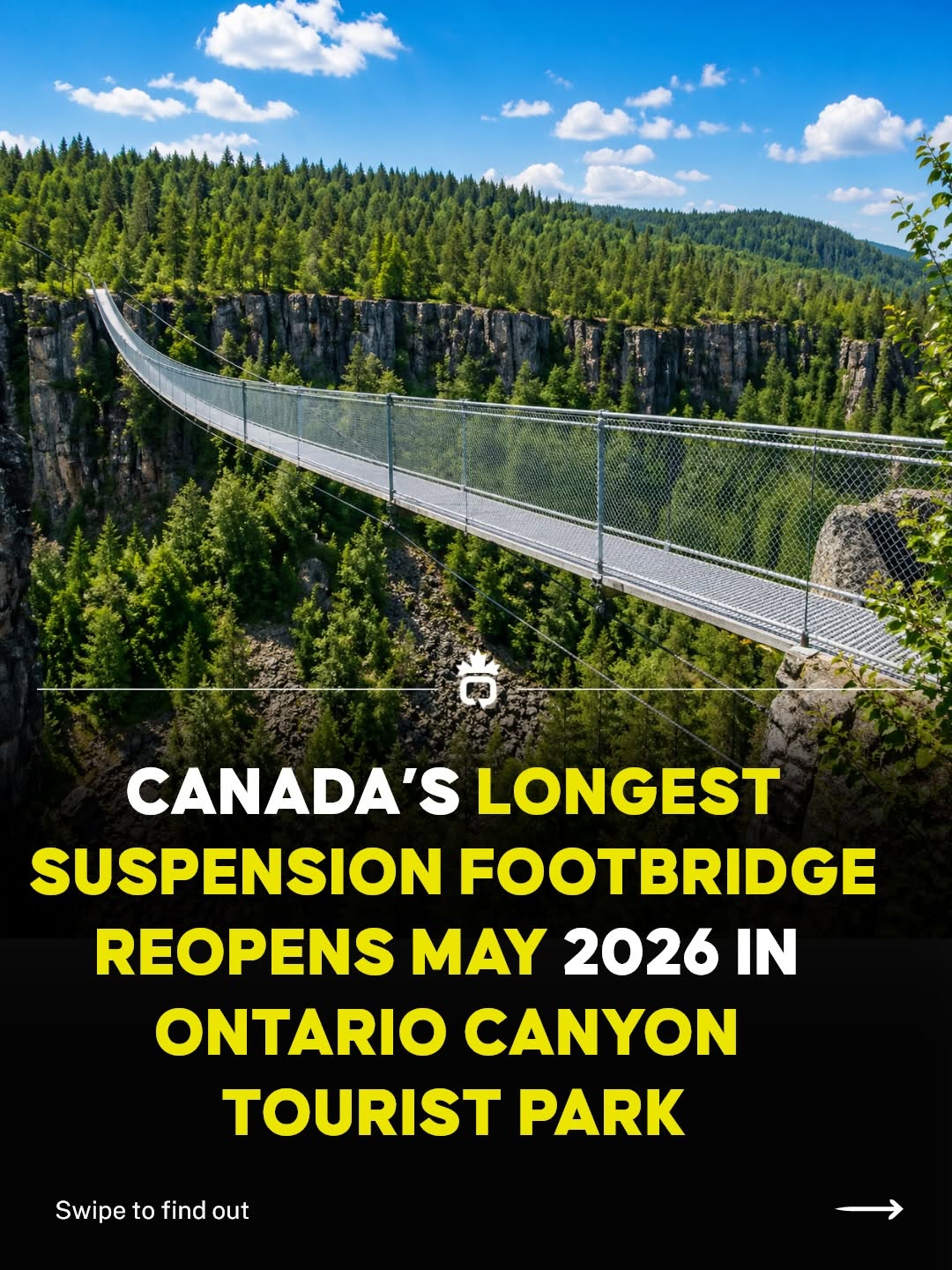Eagle Canyon Adventure Bridges Reopen