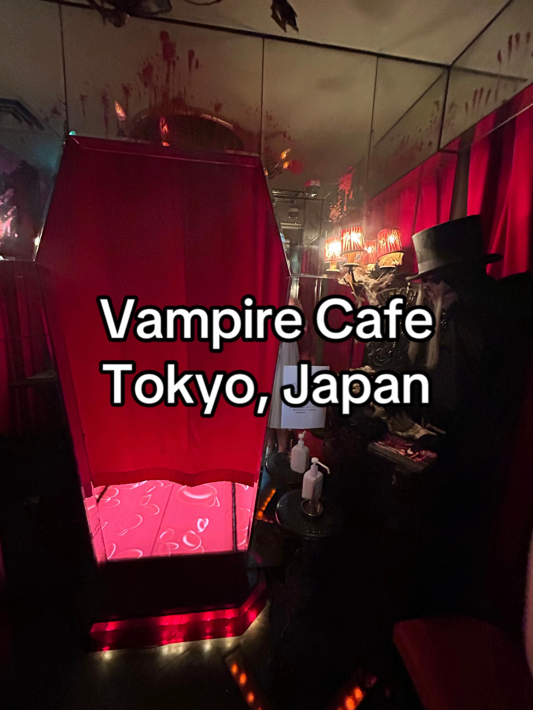 Tokyo's Themed Vampire Dining Experience