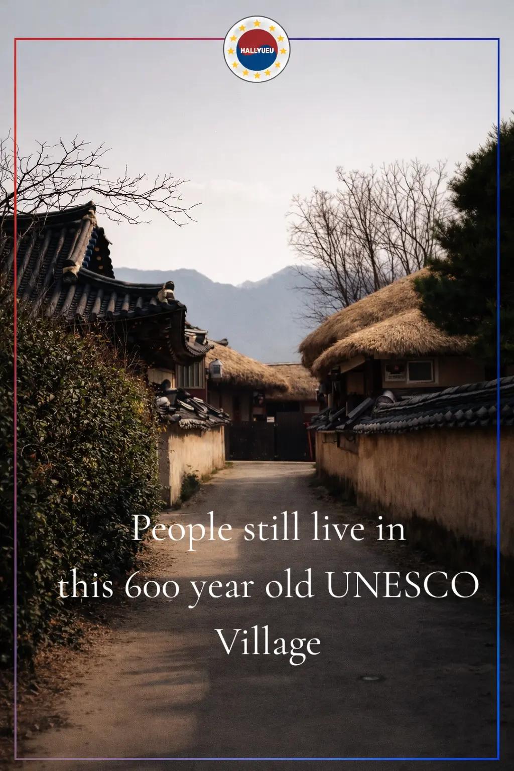 Andong Hahoe Folk Village: A UNESCO Site