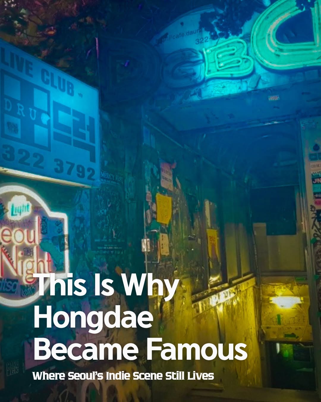 Hongdae's Legendary Live Music Clubs