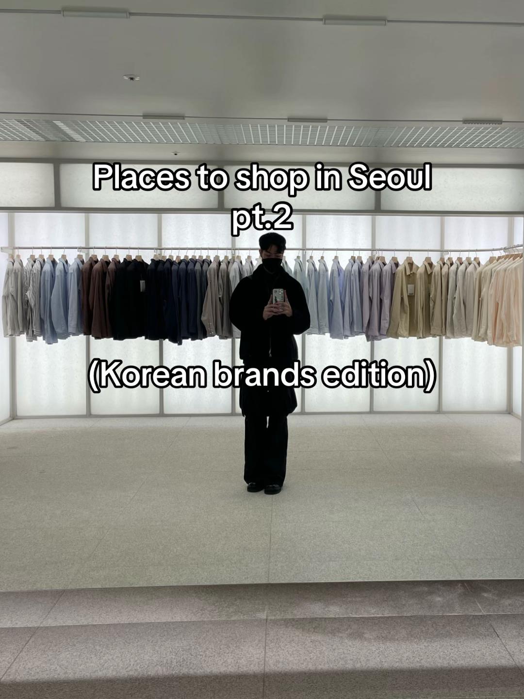 Top Seoul Menswear and Lifestyle Shops