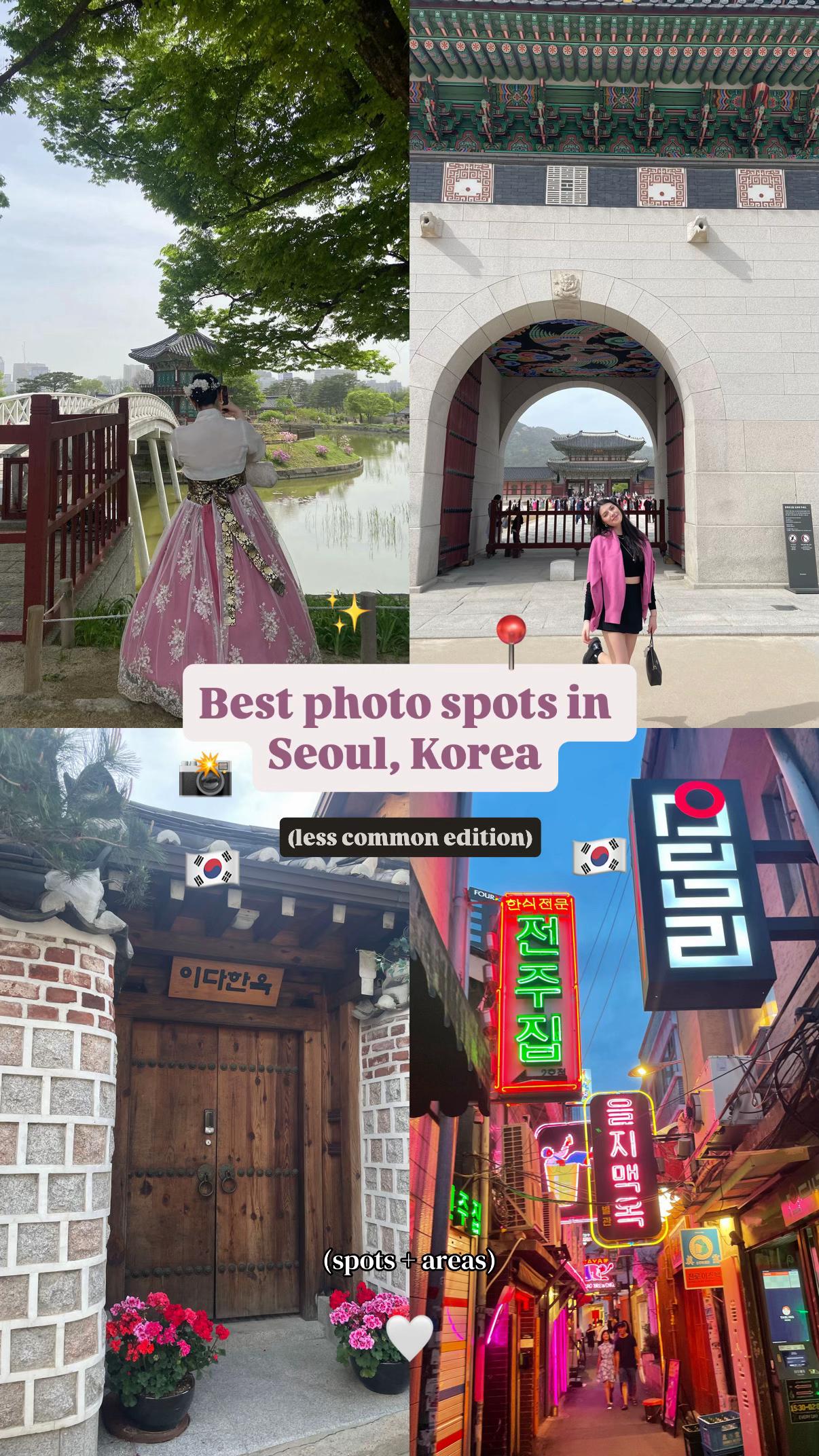 Seoul's Top Scenic Spots and Photo Opportunities