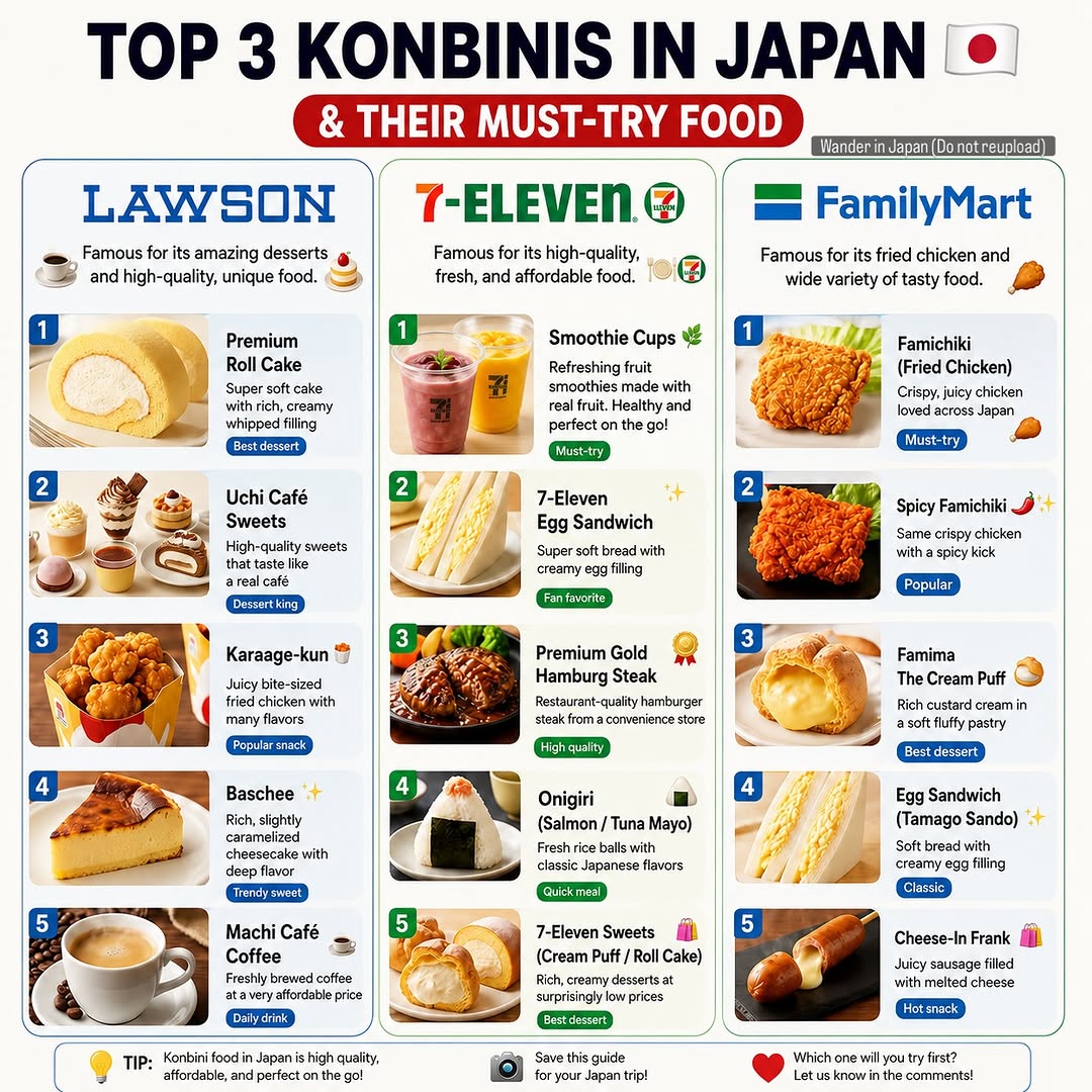 Japanese Convenience Stores: A Feast