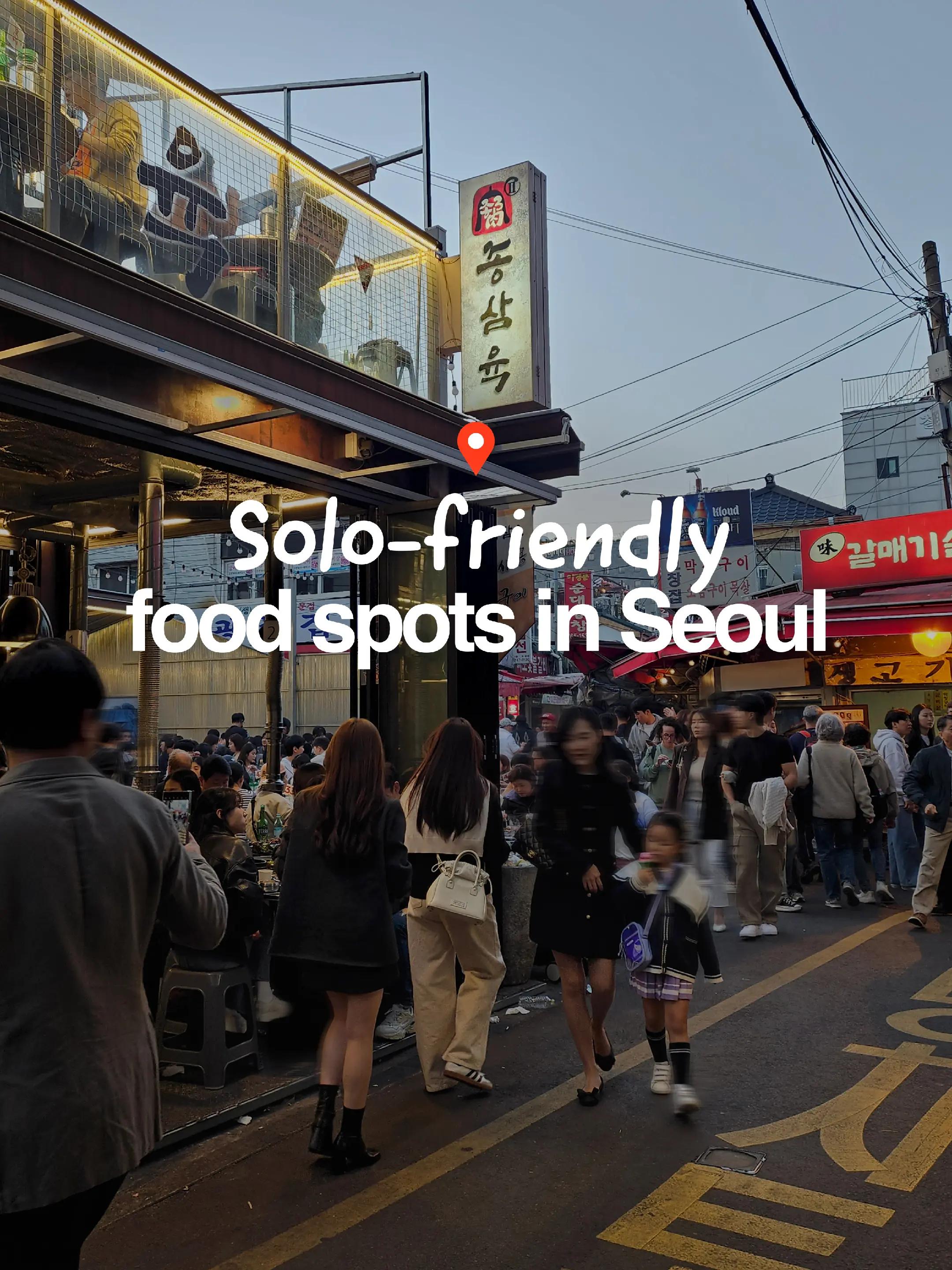Solo Dining Spots in Seoul For Easy Meals