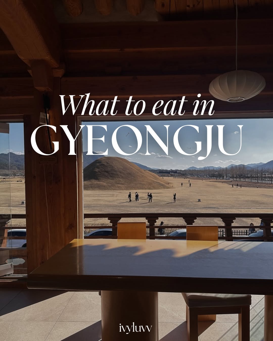 Gyeongju's Top Food Spots for Your Itinerary