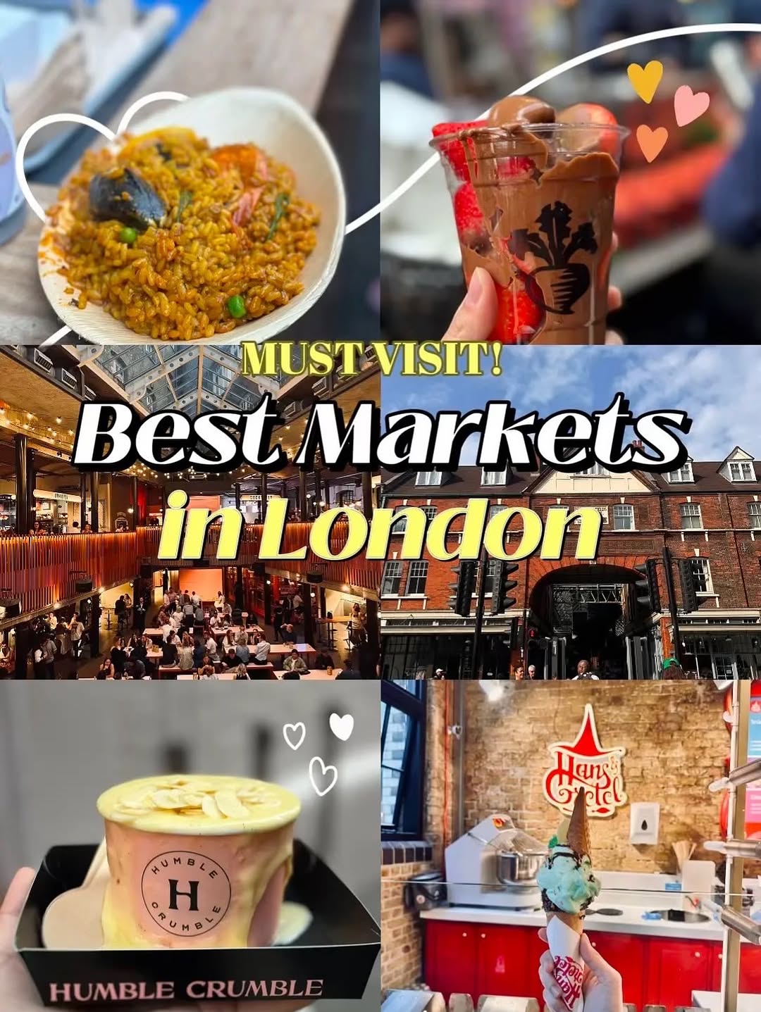 London's Best Markets for Food, Finds, and Vibes