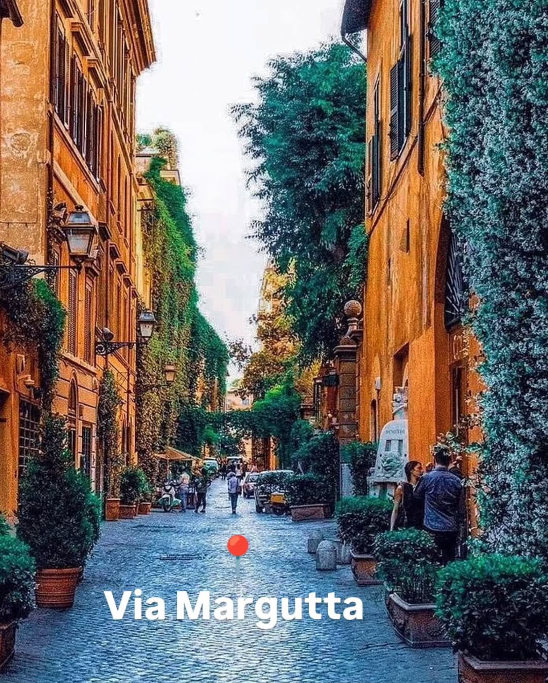 Rome's Beautiful Art Gallery Street