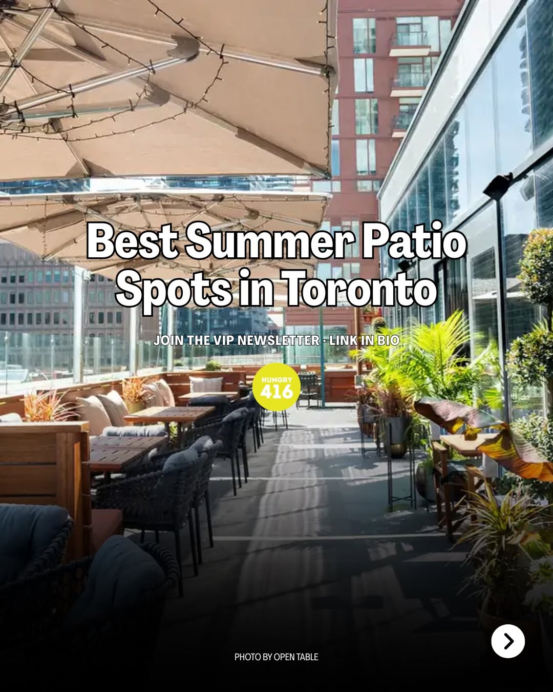 Toronto's Top Patios For Summer Drinks And Hangs