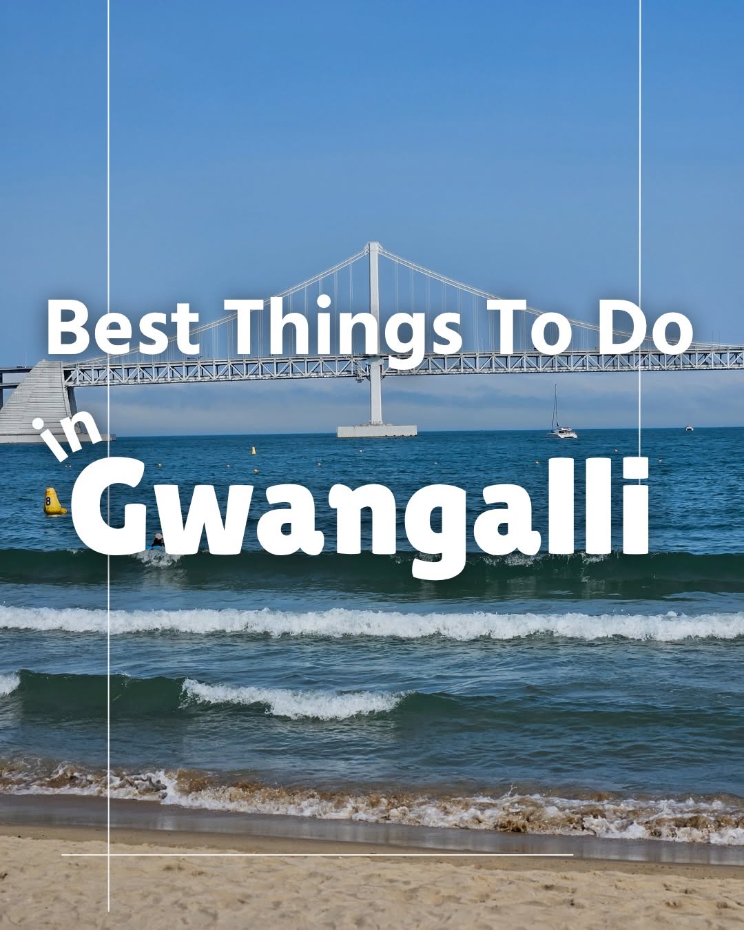 Busan's Gwangalli Beach Area: Iconic Views and Beach Vibes
