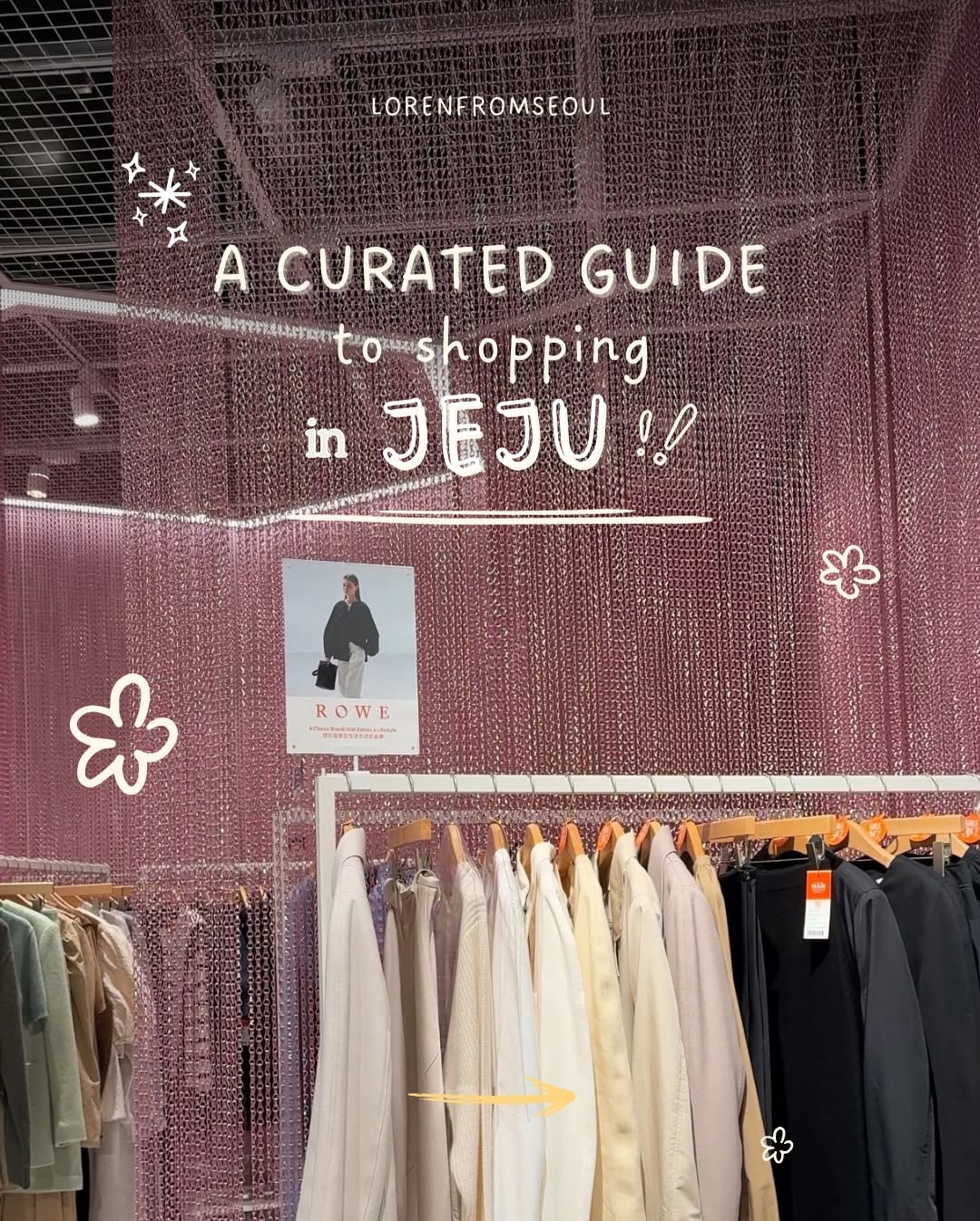 Jeju's Best Shopping Destinations for Stylish Outfits