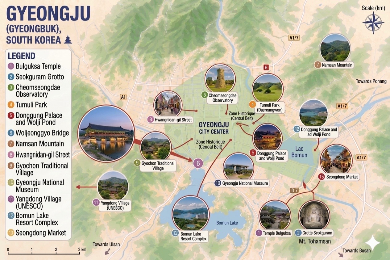 Gyeongju's Historic Sites And Traditional Villages