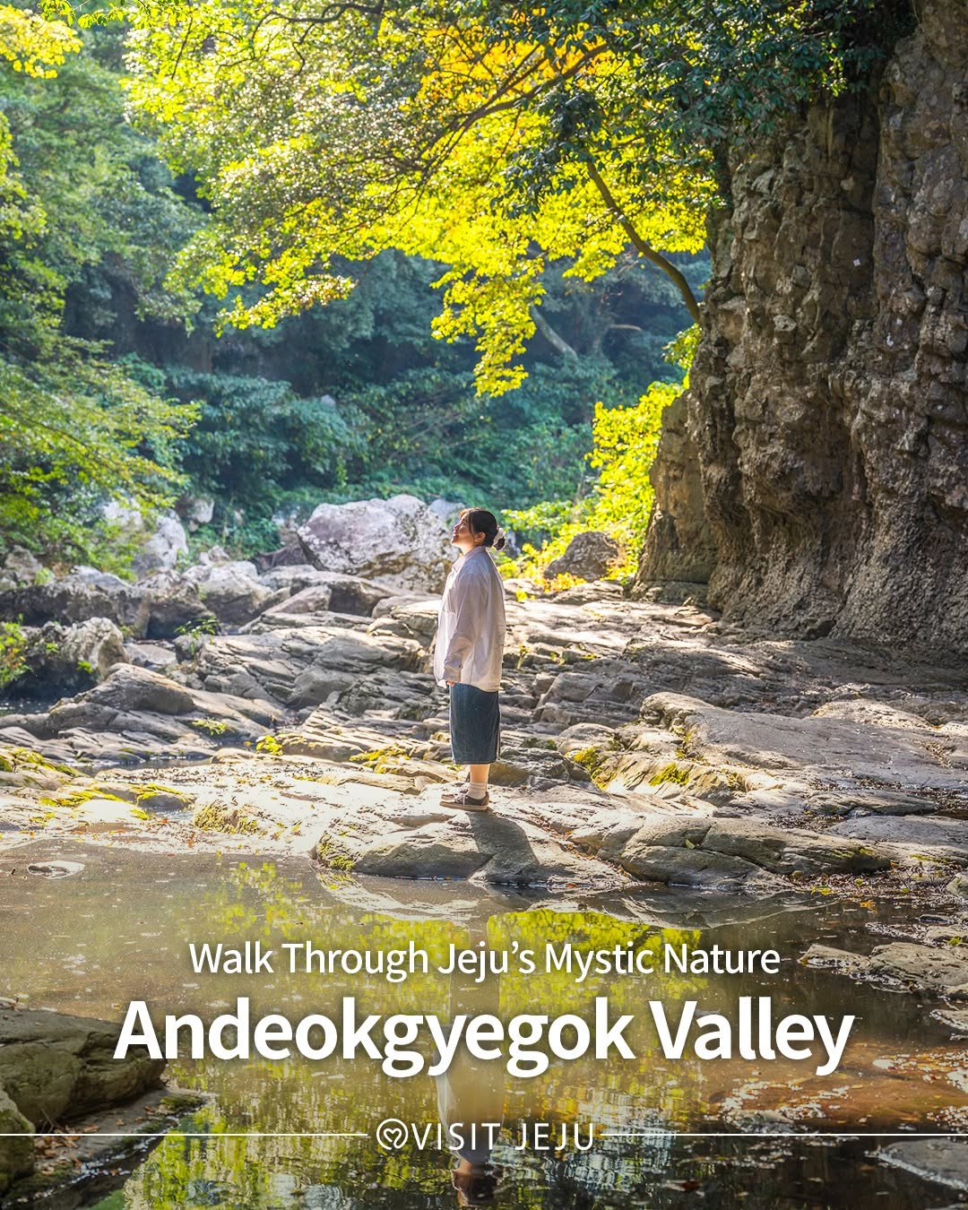 Andeokgyegok Valley: Jeju's Mystic Natural Scenery