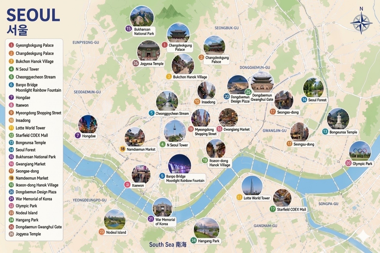 Seoul's Top Attractions And Experiences