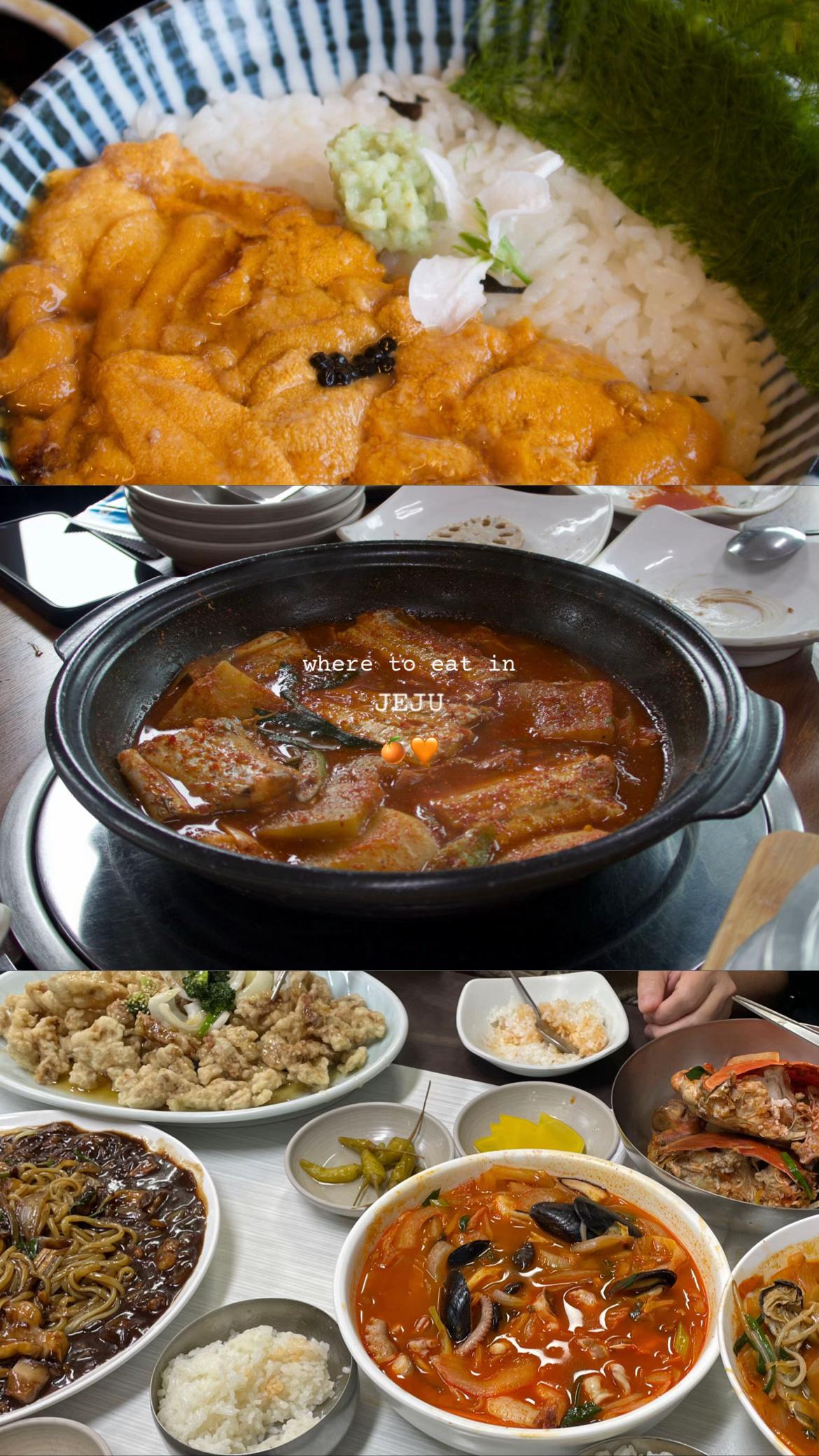 Food Experiences In Jeju
