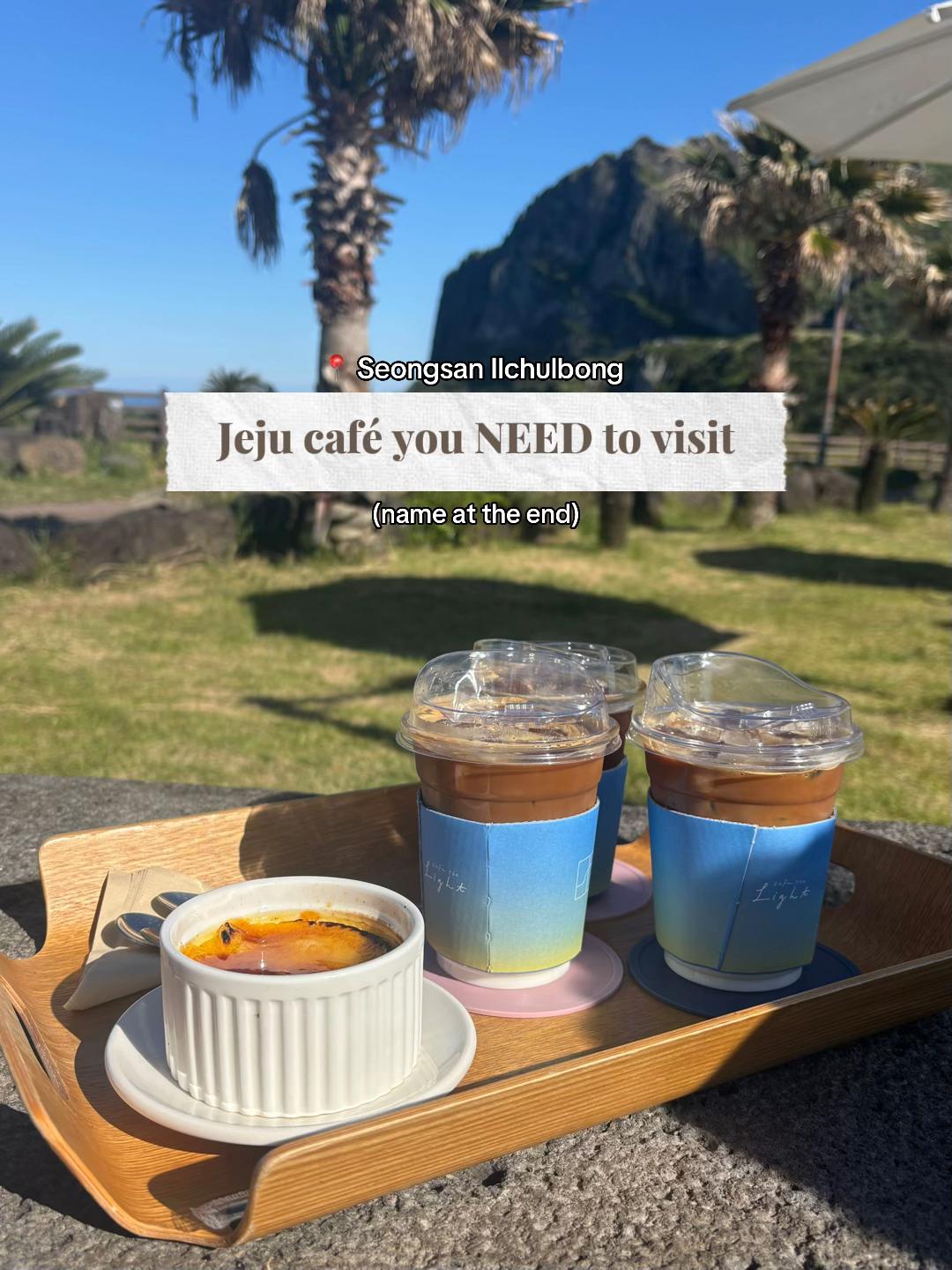 Cafe With Views Near Seongsan Ilchulbong