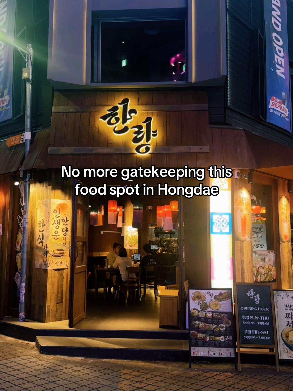 Seoul Night Restaurant Recommendations