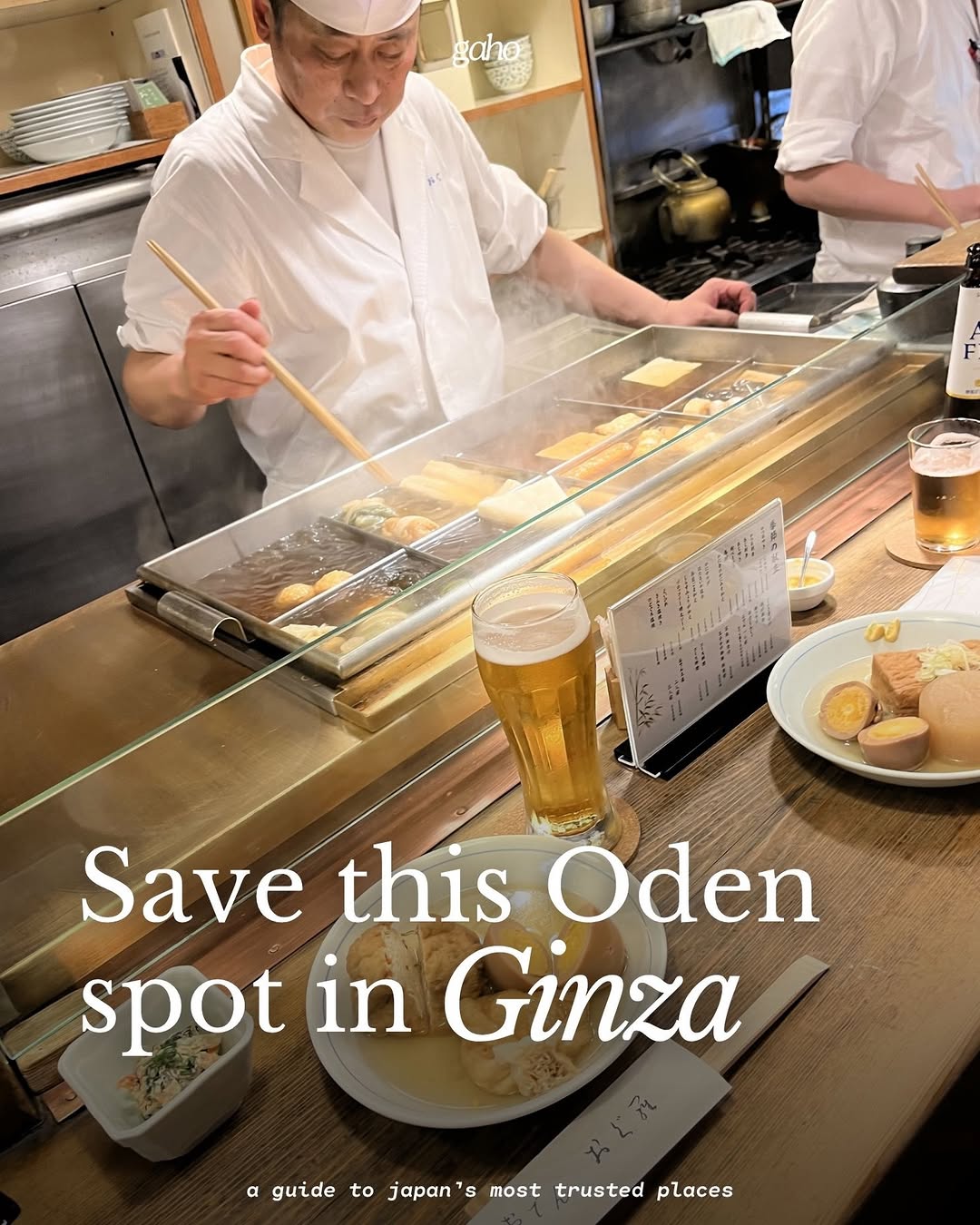 Ginza Ogura: A Tokyo Oden Institution