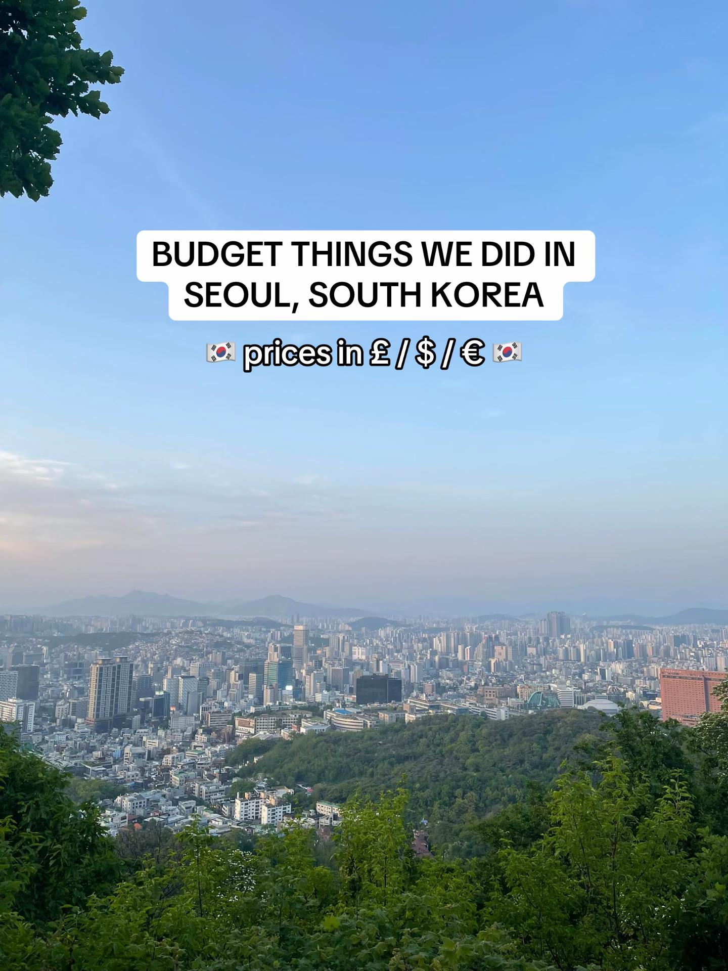 Budget-Friendly Seoul Attractions