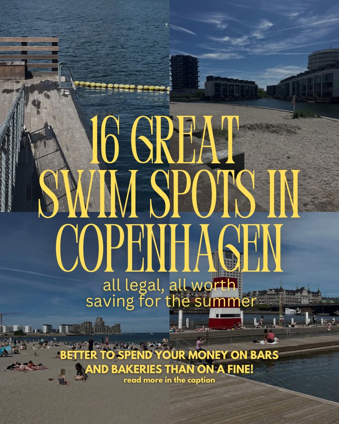Copenhagen Harbour Official Swimming Spots